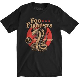 Cobra Mens Soft T Slim Fit T-shirt RA2405 SM Official Foo Fighters Merch