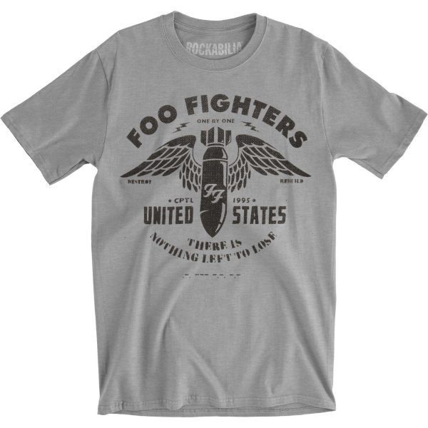 Nothing Left To Lose Mens Soft T Slim Fit T-shirt RA2405 SM Official Foo Fighters Merch