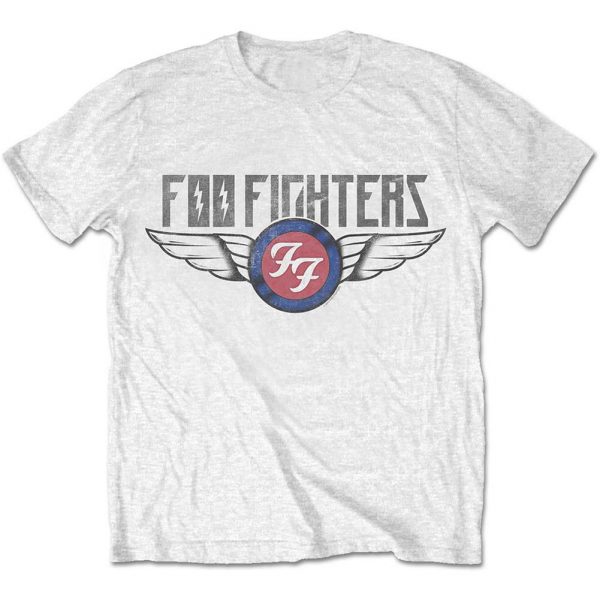Flash Wings T-shirt RA2405 SM Official Foo Fighters Merch