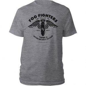 Stencil Slim Fit T-shirt RA2405 SM Official Foo Fighters Merch