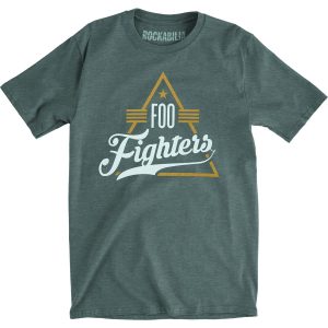 Triangle Slim Fit T-shirt RA2405 SM Official Foo Fighters Merch