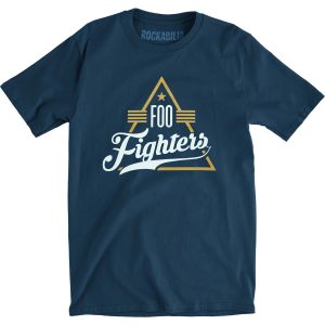 Triangle Slim Fit T-shirt RA2405 SM Official Foo Fighters Merch