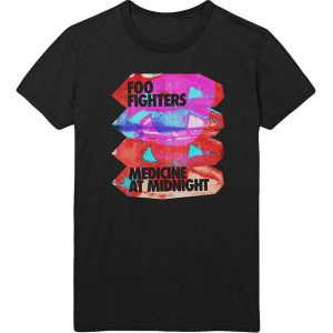 Medicine At Midnight Slim Fit T-shirt RA2405 SM Official Foo Fighters Merch