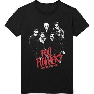 Medicine At Midnight Photo Slim Fit T-shirt RA2405 SM Official Foo Fighters Merch