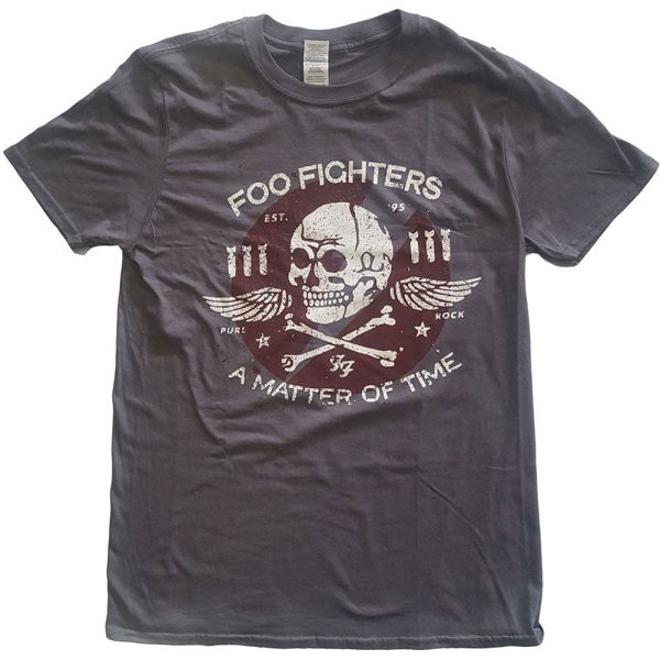 Matter of Time Slim Fit T-shirt RA2405 SM Official Foo Fighters Merch