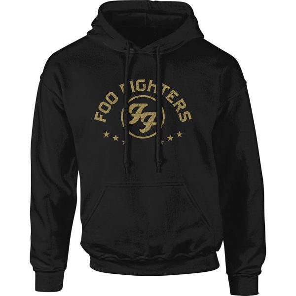 Arched Stars Hooded Sweatshirt RA2405 SM Official Foo Fighters Merch