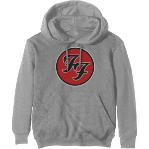 FF Logo Hooded Sweatshirt RA2405 SM Official Foo Fighters Merch