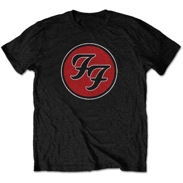 FF Logo Slim Fit T-shirt RA2405 SM Official Foo Fighters Merch