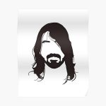 Mustache Cool Poster RB2405 product Offical foo fighters Merch