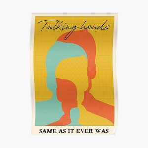 Talking Heads Poster RB2405 product Offical foo fighters Merch