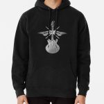 ROCK and GROHL Awesome Drumstick & Guitar ORIGINAL Design! Pullover Hoodie RB2405 product Offical foo fighters Merch
