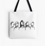 five people All Over Print Tote Bag RB2405 product Offical foo fighters Merch