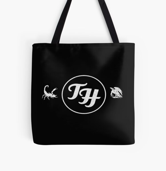 Foo All Over Print Tote Bag RB2405 product Offical foo fighters Merch