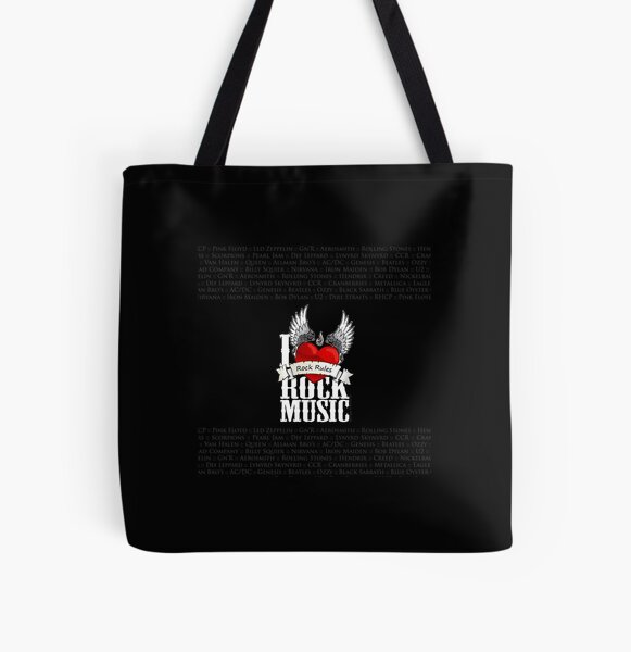 Classic Original Band Alternative rock Post-Grunge Hard Rock Pop Rock All Over Print Tote Bag RB2405 product Offical foo fighters Merch