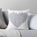 Everlong Throw Pillow RB2405 product Offical foo fighters Merch