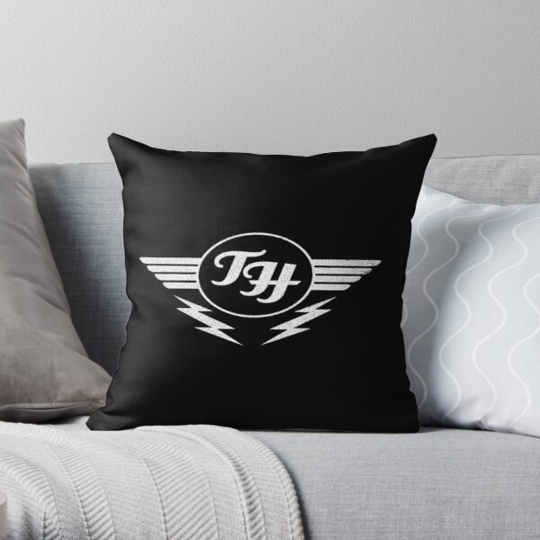 Foo fighters Throw Pillow RB2405 product Offical foo fighters Merch