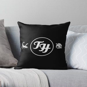 Foo Throw Pillow RB2405 product Offical foo fighters Merch