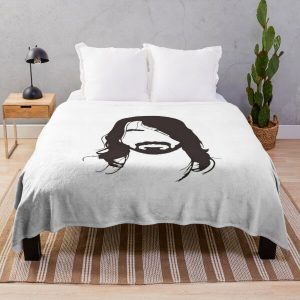 Mustache Cool Throw Blanket RB2405 product Offical foo fighters Merch